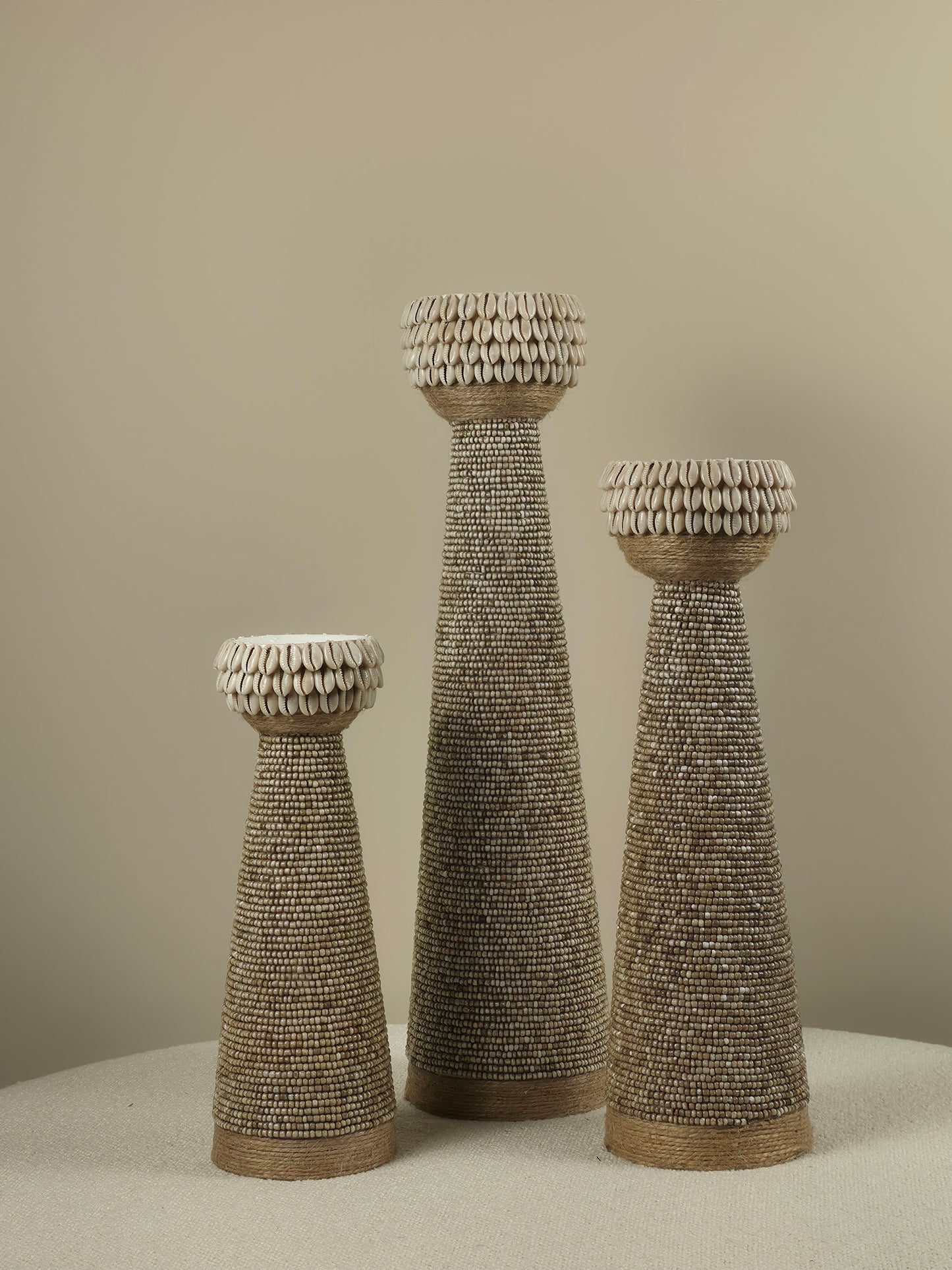 Schelpen- en Kralen Kandelaar - Florian