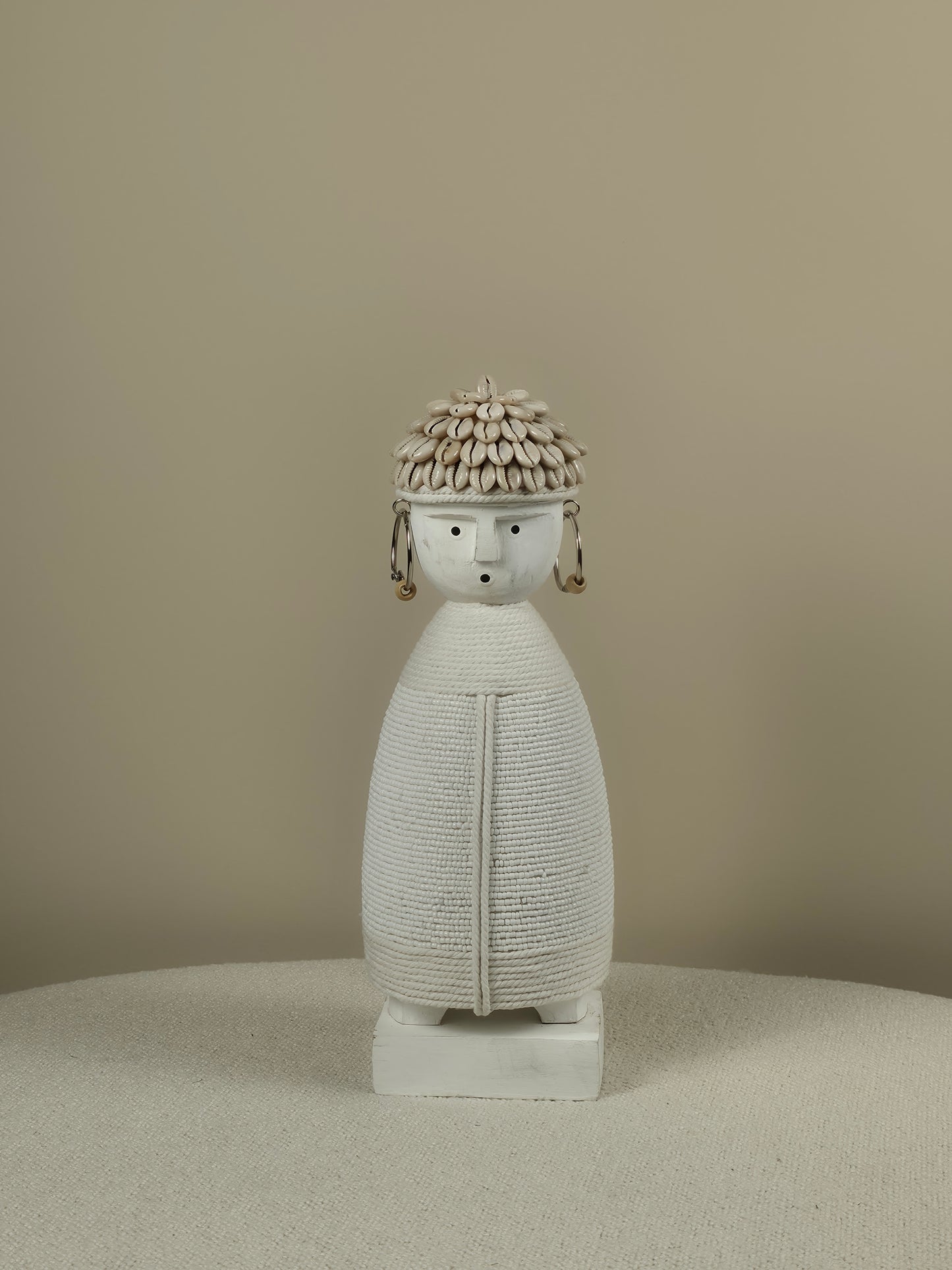 Decoratieve Pop Schelpen - Tula - Wit