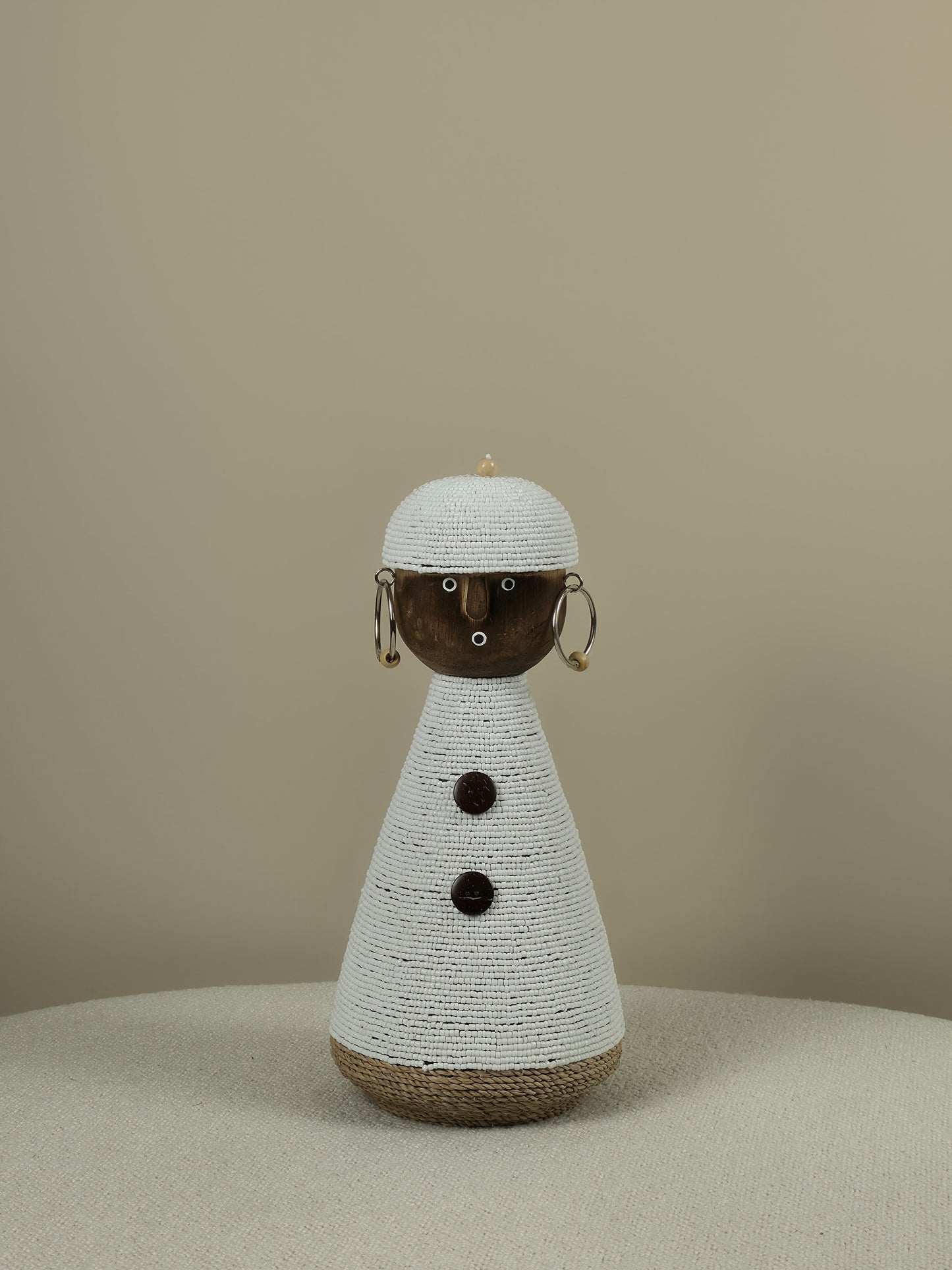 Decoratieve Pop Kralen - Juno - Wit