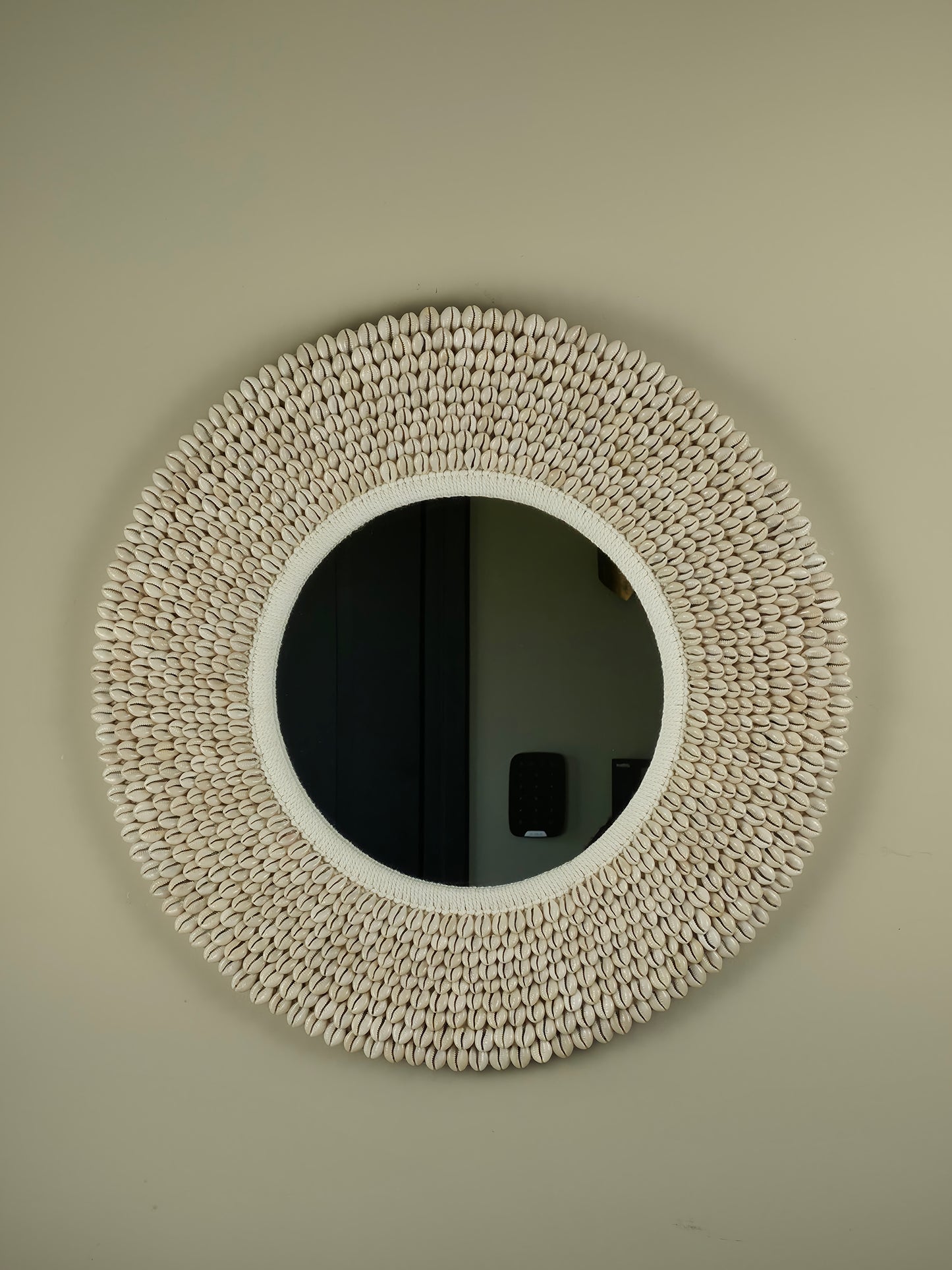 Schelpen Wandspiegel Rond - Harper