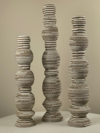 Decoratieve Kralen Toren - Wit