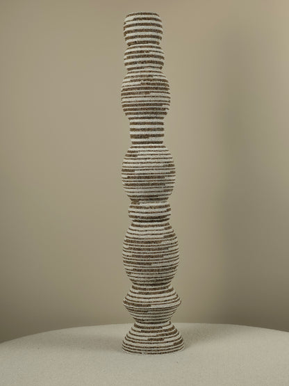 Decoratieve Kralen Toren - Wit