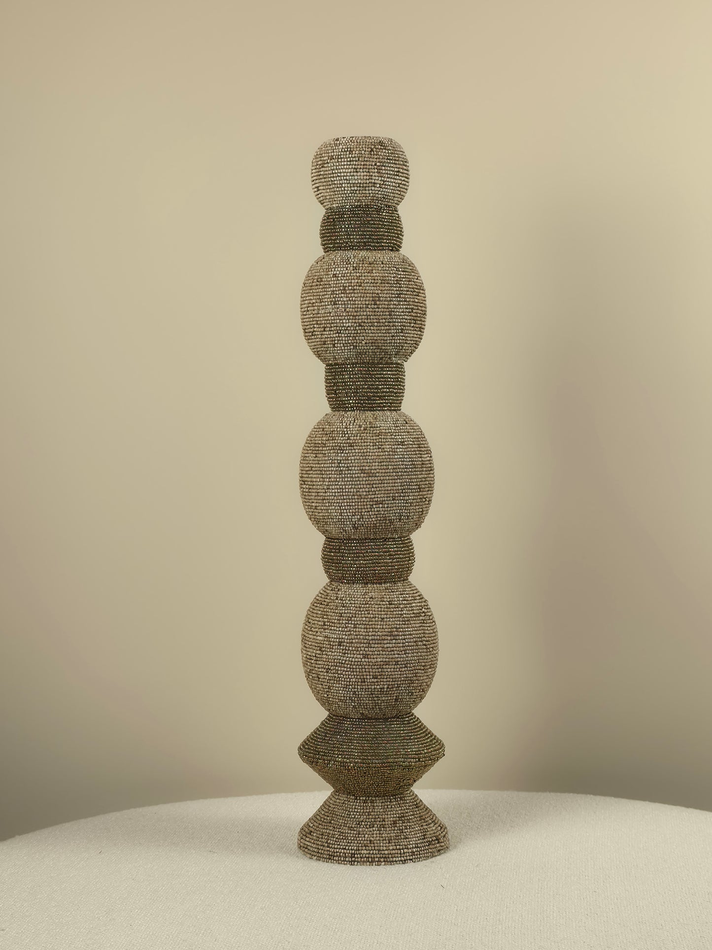 Decoratieve Kralen Toren - Beige