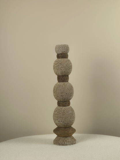 Decoratieve Kralen Toren - Beige