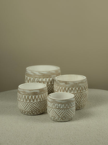 Houten Pot - Babette