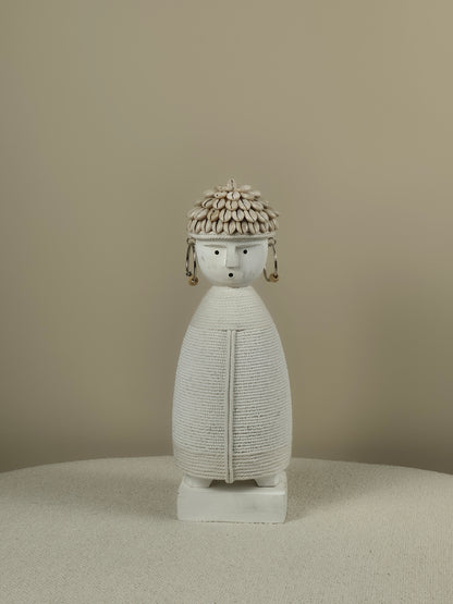 Decoratieve Pop Schelpen - Tula - Wit