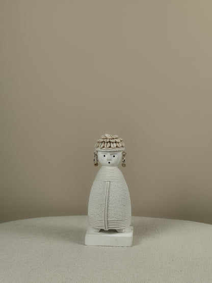 Decoratieve Pop Schelpen - Tula - Wit