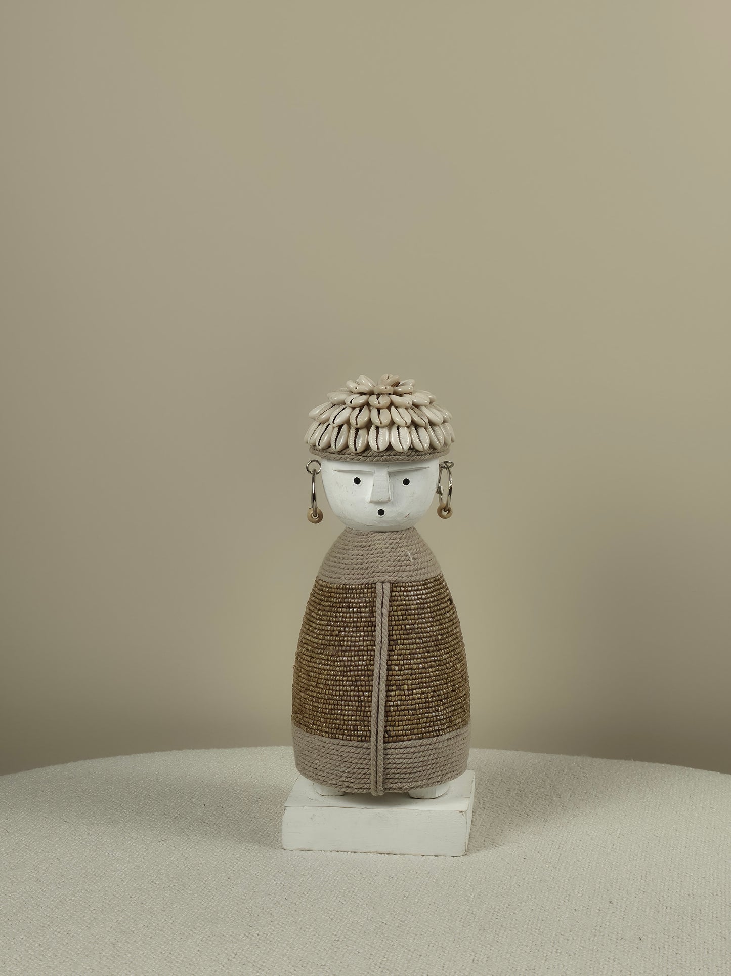 Decoratieve Pop Schelpen - Tula - Beige