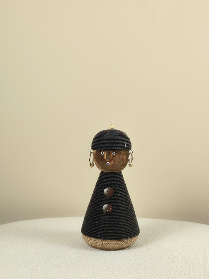 Decoratieve Pop Kralen - Juno - Zwart