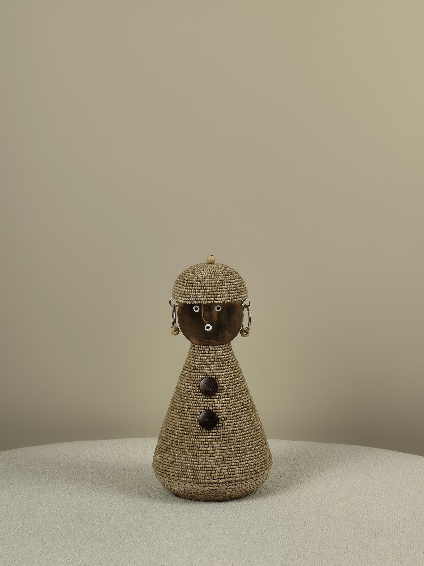 Decoratieve Pop Kralen - Juno - Beige
