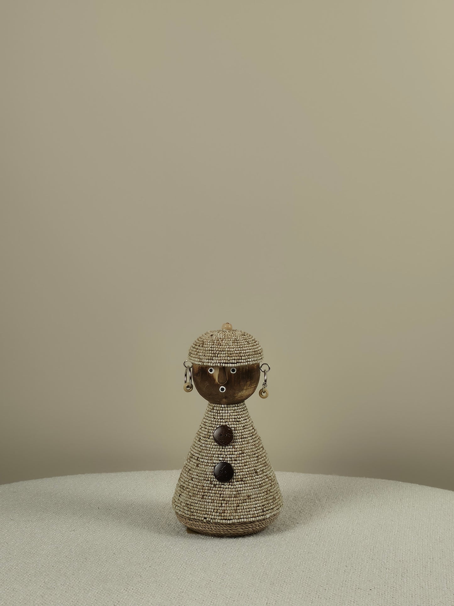 Decoratieve Pop Kralen - Juno - Beige