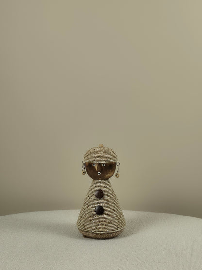 Decoratieve Pop Kralen - Juno - Beige
