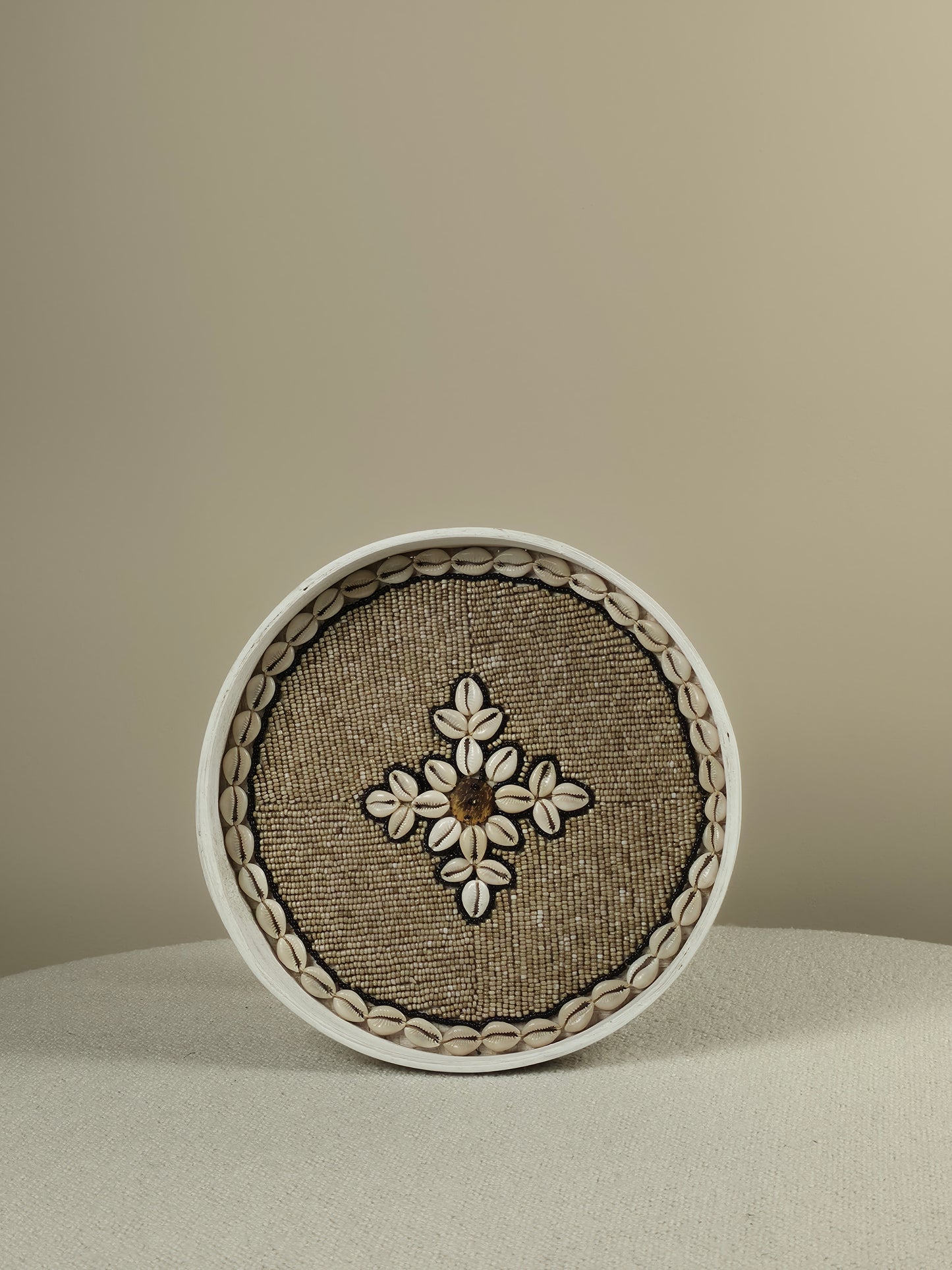 Decoratieve Kralen Dienblad - Bloem
