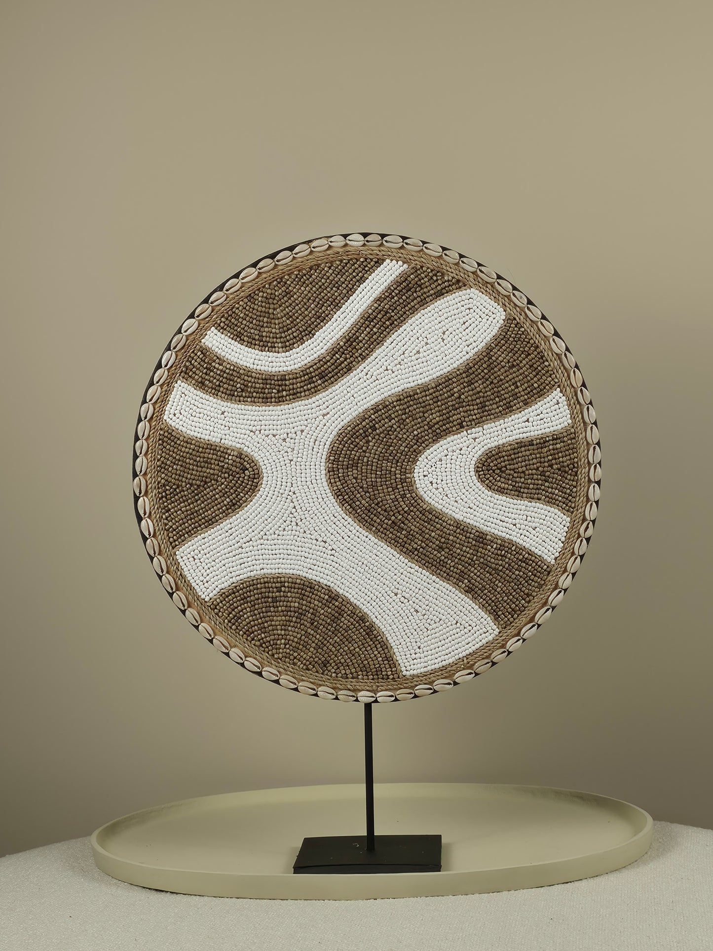 Kralen- en Schelpen Ornament op Standaard - Sugar