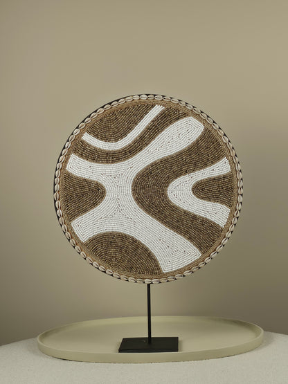 Kralen- en Schelpen Ornament op Standaard - Sugar