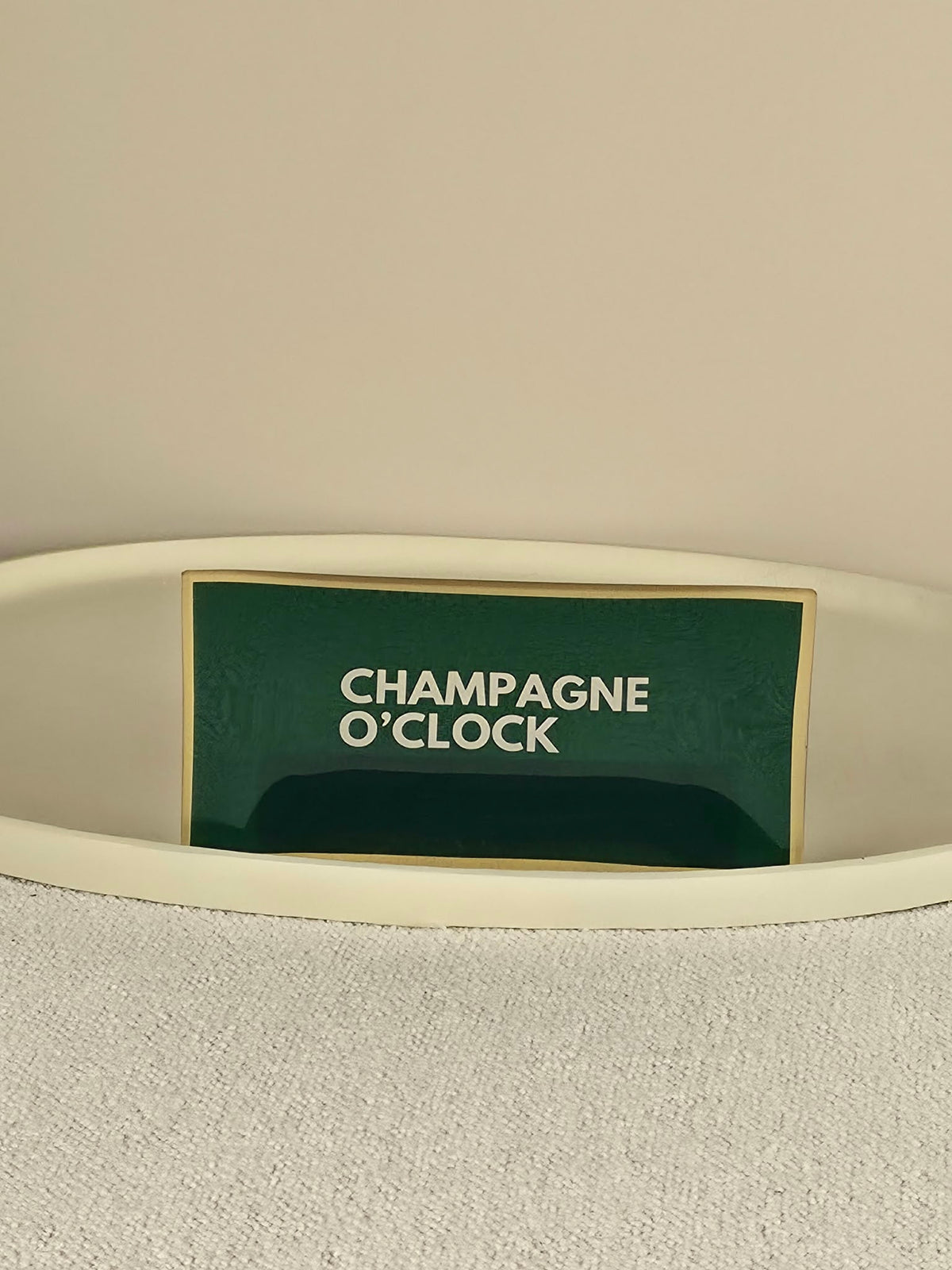 Bord - Champagne 'o clock